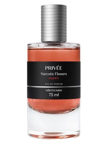 O Boticário Poppy fragrance bottle