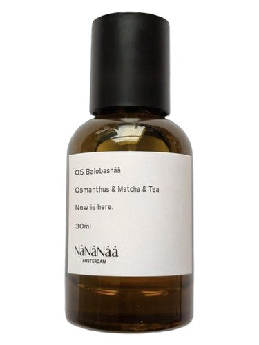 NaNaNaa 05 Balobashāā - Osmanthus & Matcha & Tea fragrance bottle