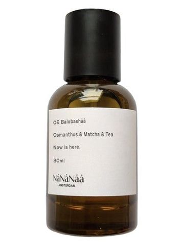NaNaNaa 05 Balobashāā - Osmanthus & Matcha & Tea fragrance bottle