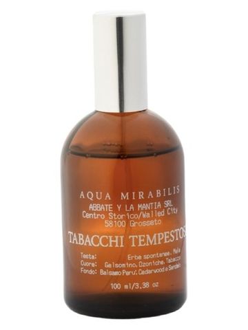 Abbate y la Mantia Tabacchi Tempestosi fragrance bottle