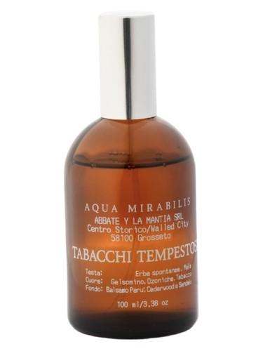 Abbate y la Mantia Tabacchi Tempestosi fragrance bottle