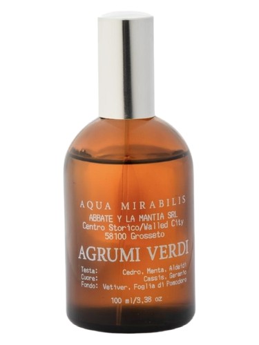 Abbate y la Mantia Agrumi Verdi fragrance bottle