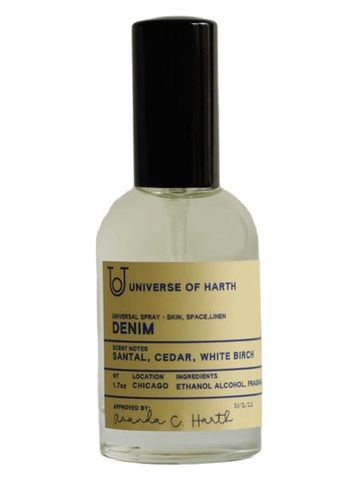 Universe of Harth Denim fragrance bottle