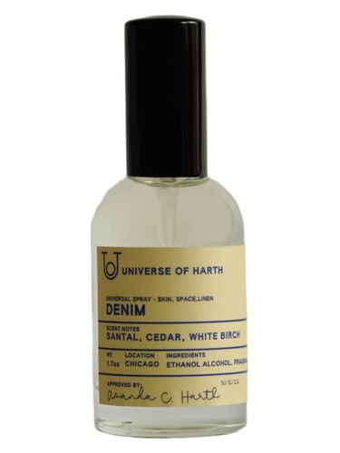 Universe of Harth Denim fragrance bottle