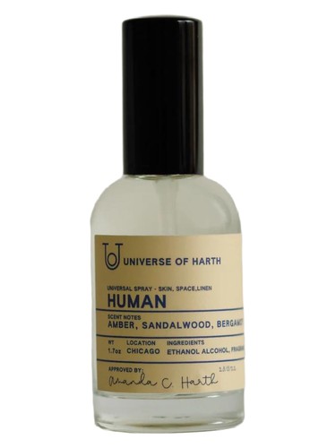 Universe of Harth Human fragrance bottle