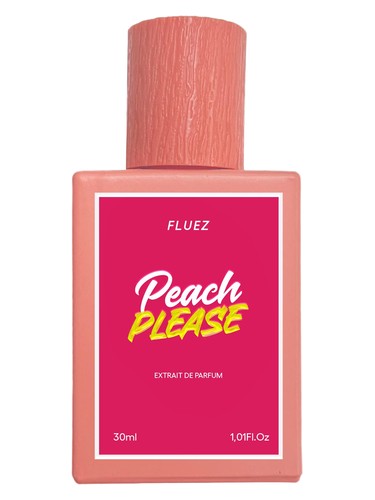 Fluez Peach Please fragrance bottle