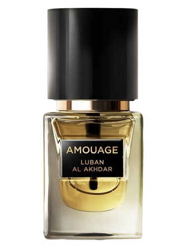 Amouage Luban Al Akhdar fragrance bottle