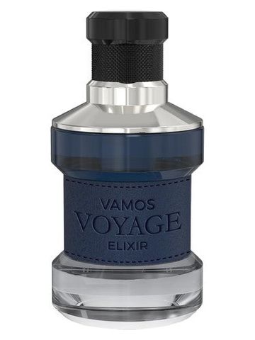 Camara Perfumes Vamos Voyage Elixir fragrance bottle