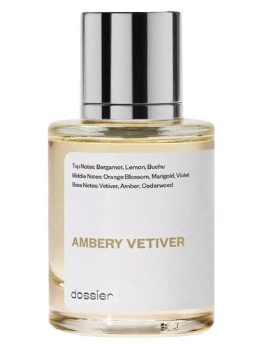Dossier Ambery Vetiver fragrance bottle