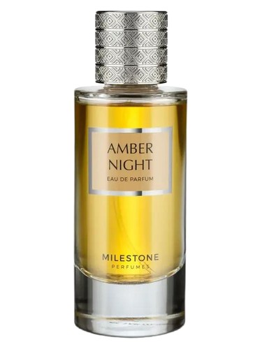 Milestone Perfumes Amber Night fragrance bottle