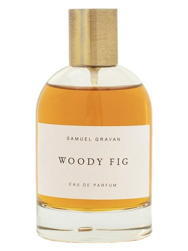 Samuel Gravan Woody Fig fragrance bottle