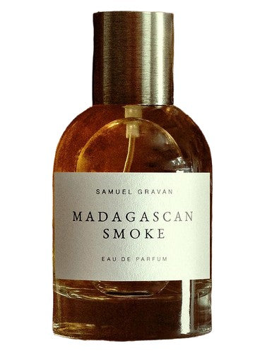 Samuel Gravan Madagascan Smoke fragrance bottle