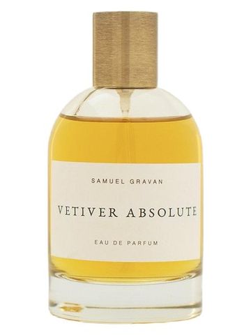 Samuel Gravan Vetiver Absolute fragrance bottle