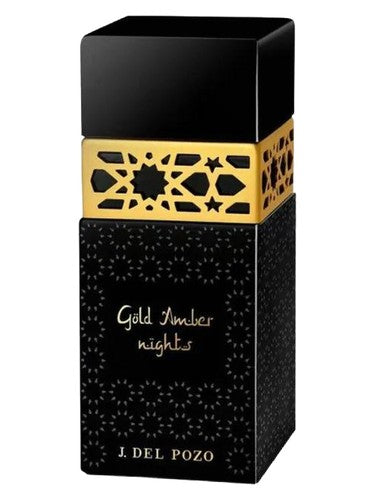 Jesus Del Pozo Gold Amber Nights fragrance bottle
