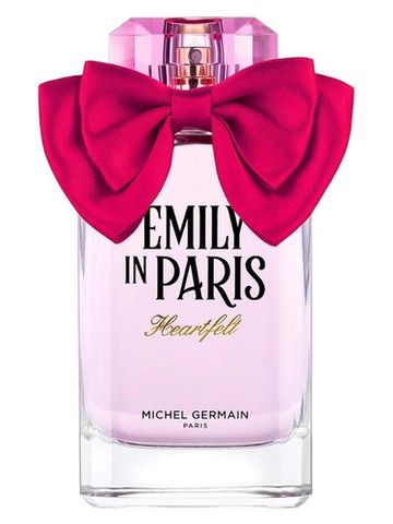 Michel Germain Emily in Paris Heartfelt fragrance bottle
