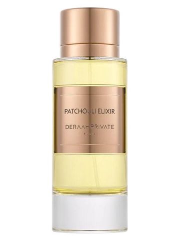 Deraah Private Patchouli Elixir fragrance bottle