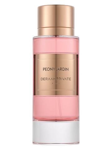 Deraah Private Peony Jardin fragrance bottle