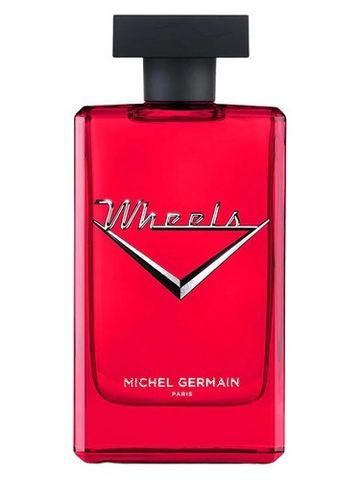 Michel Germain Wheels Red Pour Homme fragrance bottle