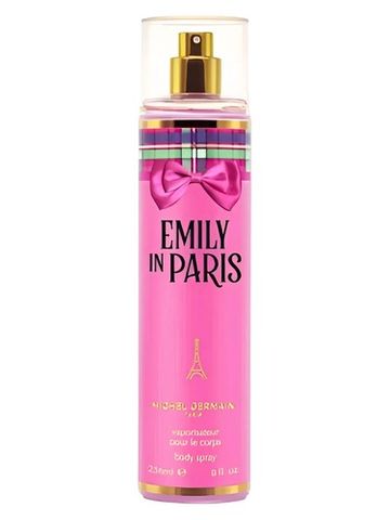 Michel Germain Emily in Paris Body Spray fragrance bottle