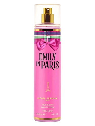 Michel Germain Emily in Paris Body Spray fragrance bottle