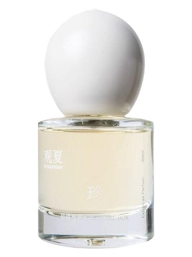 To Summer I 观夏 Pearl Box 珍珠与老木匣 fragrance bottle
