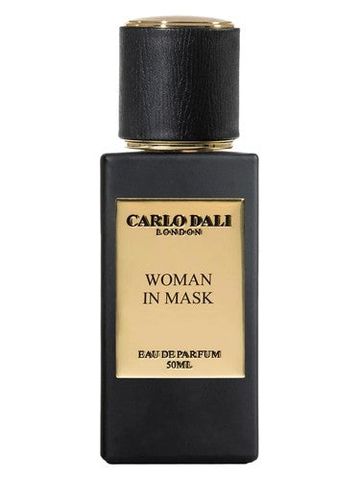 Carlo Dali Woman in Mask fragrance bottle