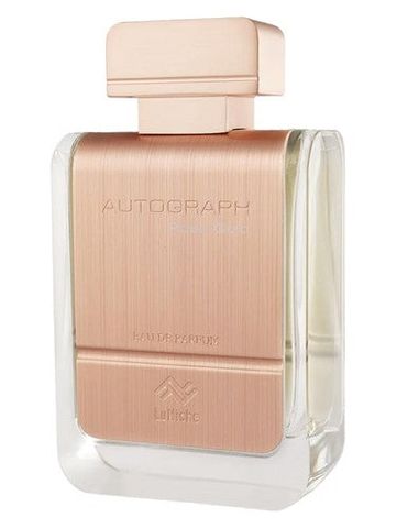 LuNiche Autograph Rose Gold fragrance bottle