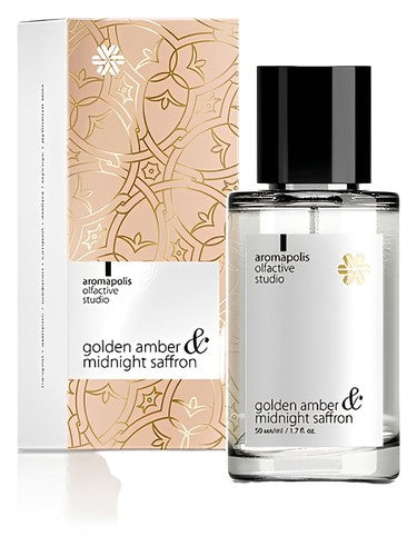 Siberian Wellness Golden Amber & Midnight Saffron fragrance bottle