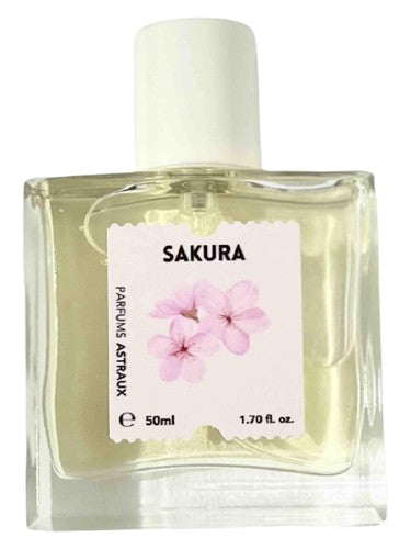 Parfums Astraux Sakura fragrance bottle