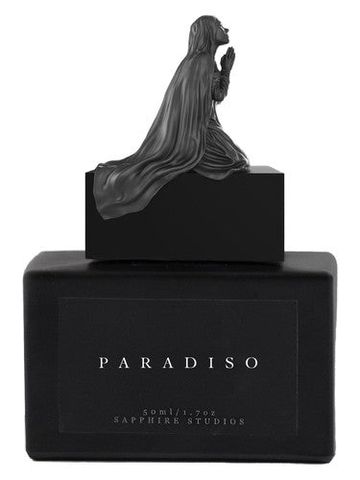 Sapphire Studios Paradiso fragrance bottle