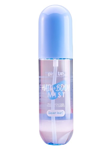 Pink Up Cosmetics Glacier Heart fragrance bottle