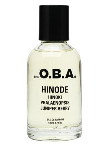 The O.B.A. HINODE fragrance bottle