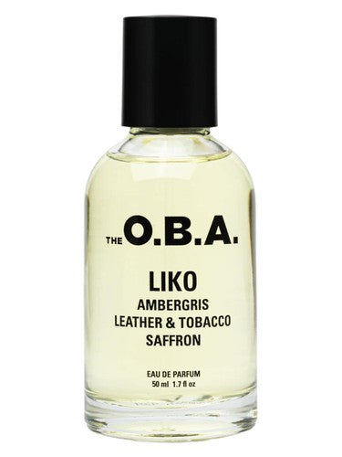 The O.B.A. LIKO fragrance bottle