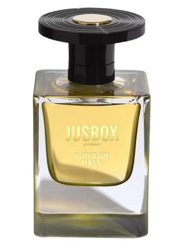Jusbox London Hall fragrance bottle