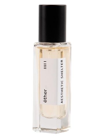 éther Aesthetic Shelter fragrance bottle