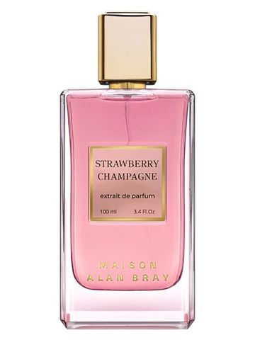 Alan Bray Strawberry Champagne fragrance bottle