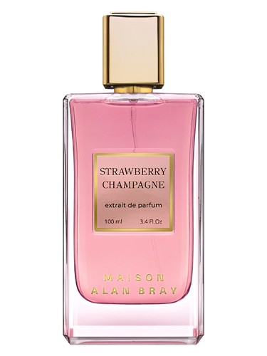 Alan Bray Strawberry Champagne fragrance bottle