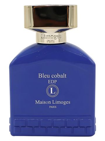 Maison Limoges Bleu cobalt fragrance bottle