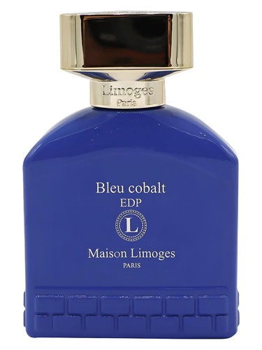 Maison Limoges Bleu cobalt fragrance bottle