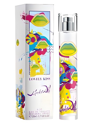 Salvador Dali Lovely Kiss fragrance bottle