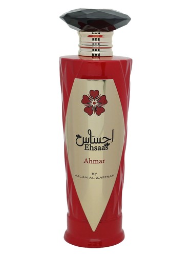 Aalam Al Zaafran Ehsaas Ahmar fragrance bottle