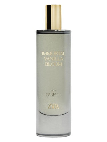 Zara Immortal Vanilla Bloom fragrance bottle