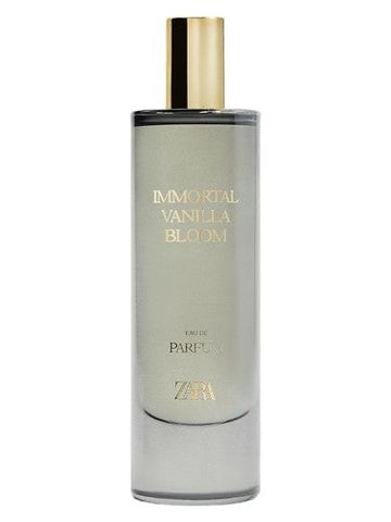 Zara Immortal Vanilla Bloom fragrance bottle