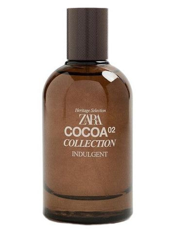 Zara Cocoa 02 Collection Indulgent fragrance bottle