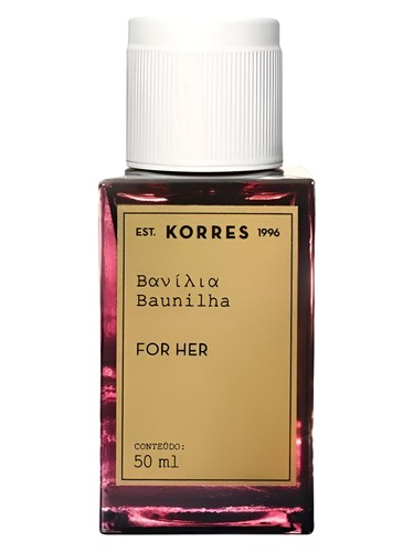 Korres Baunilha fragrance bottle