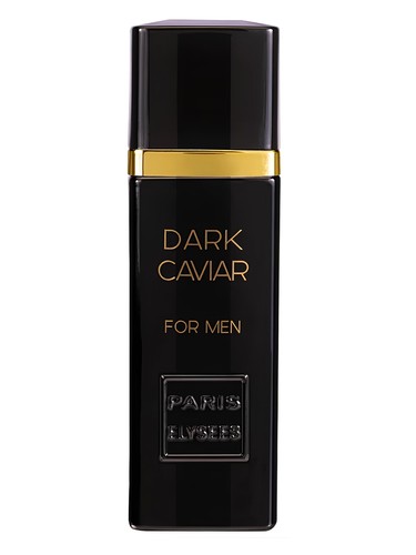 Paris Elysees Dark Caviar fragrance bottle