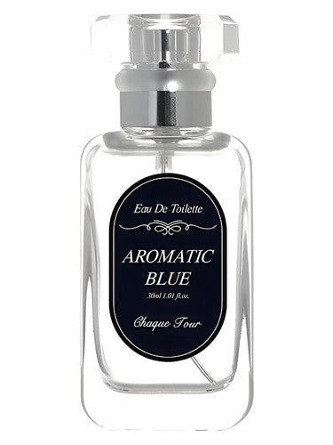 Chaque Jour Aromatic Blue fragrance bottle