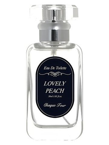 Chaque Jour Lovely Peach fragrance bottle