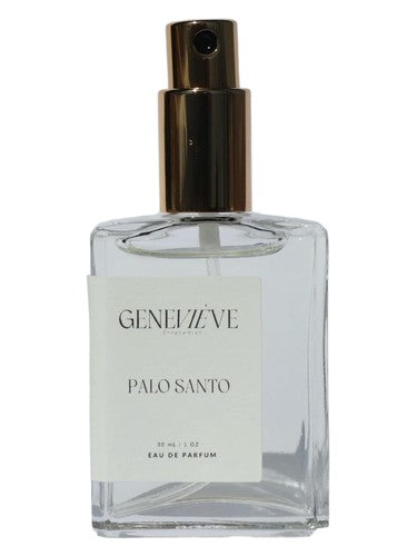 Geneviève Fragrances Palo Santo fragrance bottle