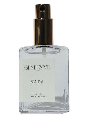 Geneviève Fragrances Santal fragrance bottle